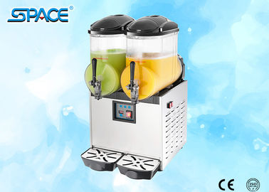 High Efficiency Frozen Drink Slush Machine , Slush Juice Machine 2 Bowls