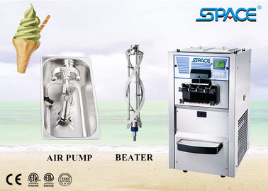 Low Noise Two Hopper Table Top Ice Cream Making Machine With Self - Check