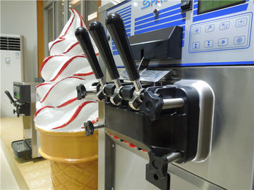 Countertop Frozen Yogurt Machine Gravity Feed For Business 48Liter/Hour