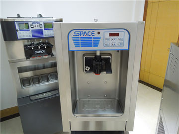 SS Single Flavor Ice Cream Machine , Soft Serve Ice Cream Maker Machine